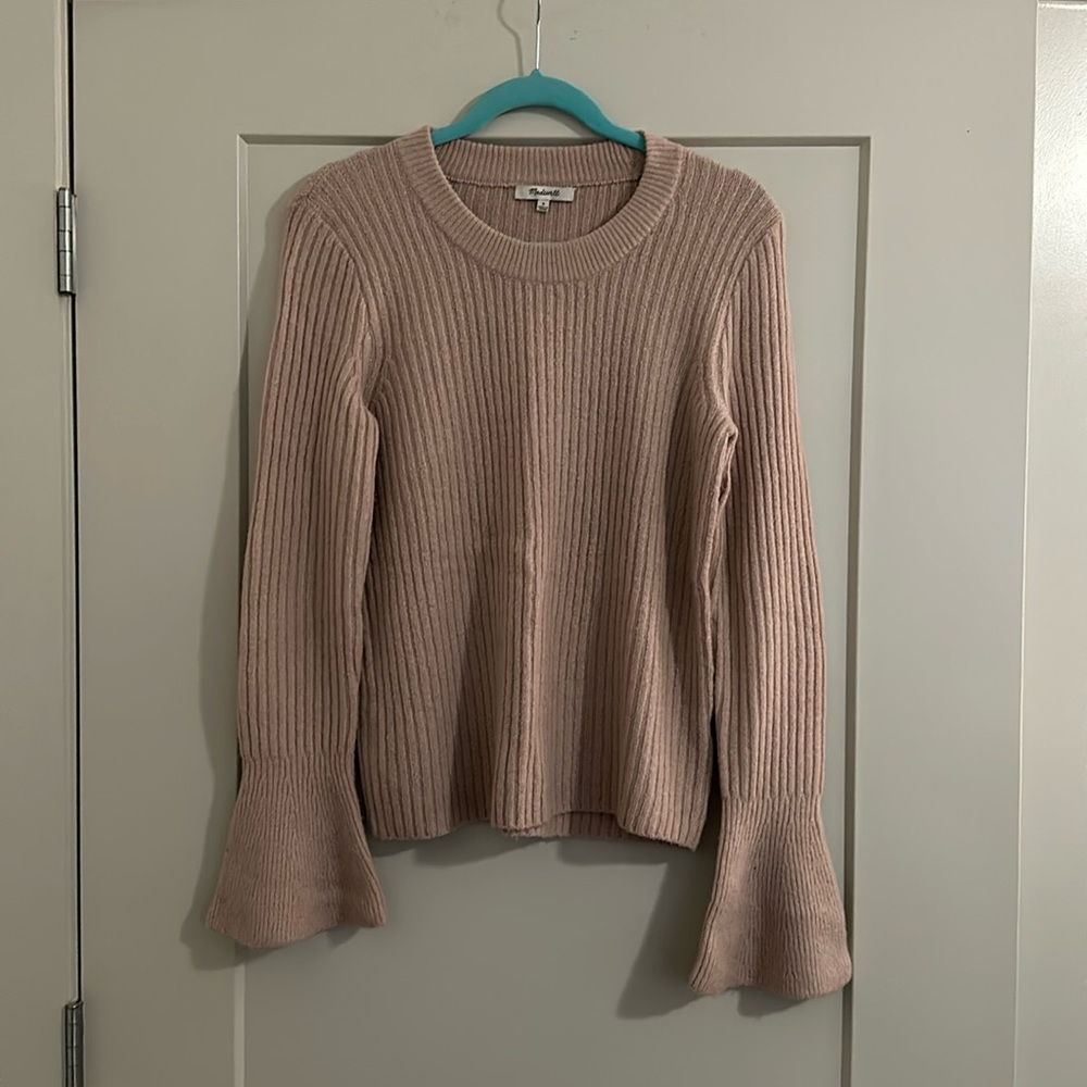 Madewell bell sleeve sweater